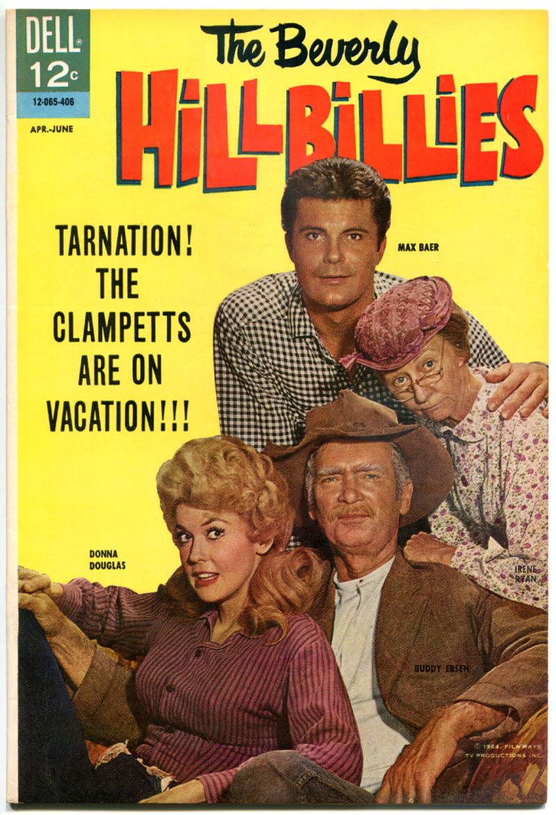 BEVERLY HILLBILLIES #5, NM-, Buddy Ebsen, Clampetts, Donna Douglas, Baer, 1963