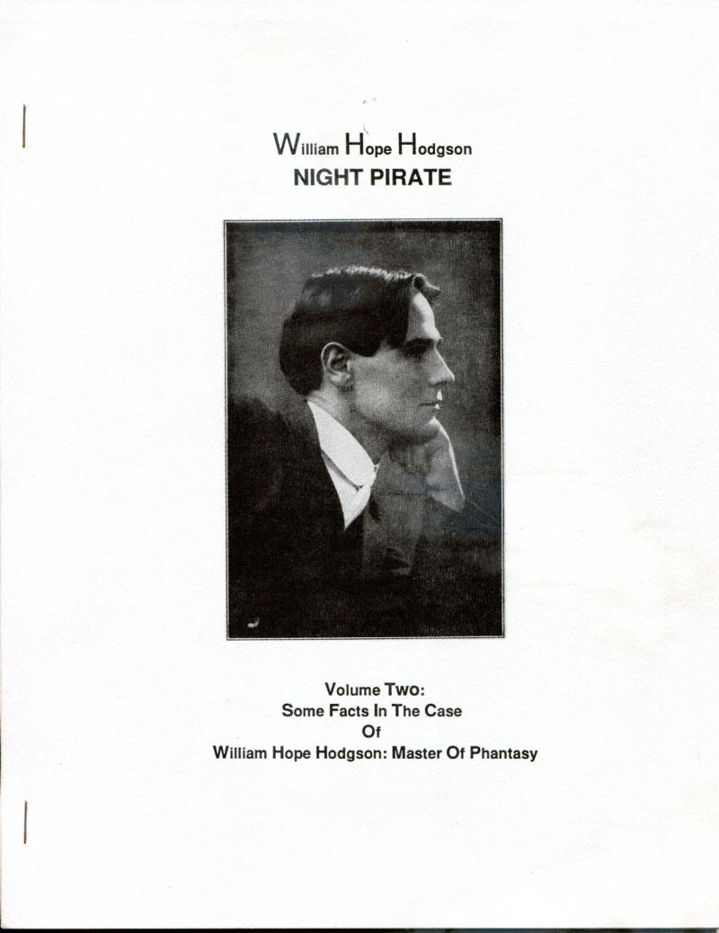NIGHT PIRATE Vol 2, William Hodgson, #58/250, VF/NM, 1987, rare, Softcover, LTD