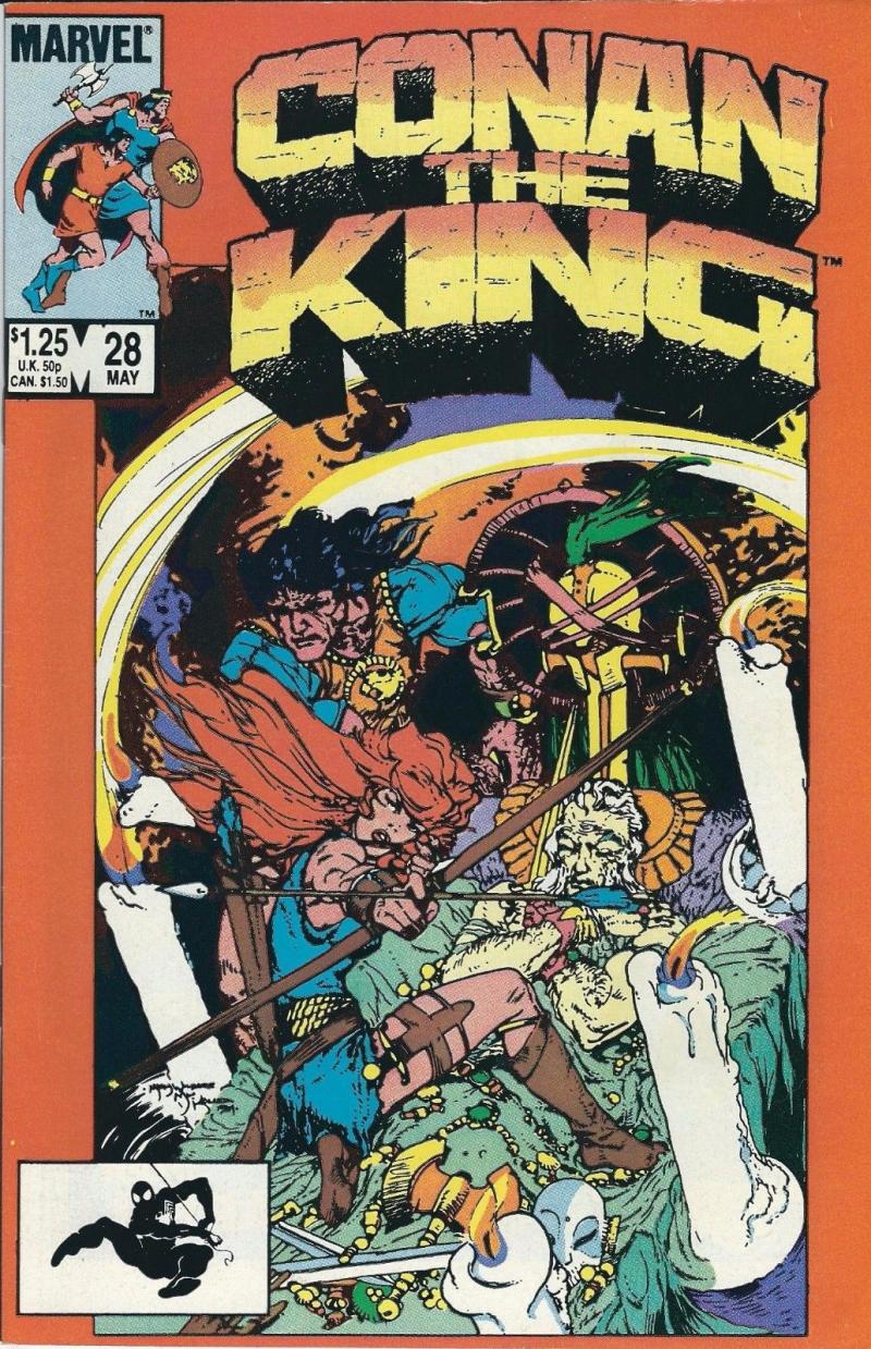 CONAN the KING #28, VF, Silvestri, 1980 1985, Robert Howard, more in store
