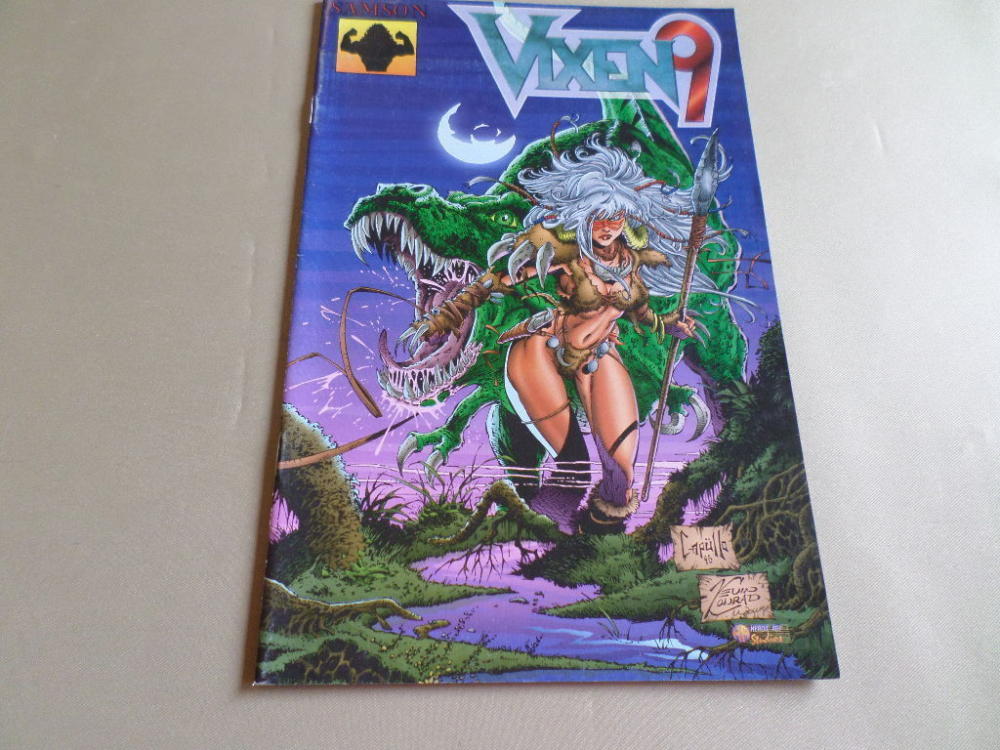 VIXEN9 #1, NM, Greg Capullo, Samson Comics 1997  more Indies in store