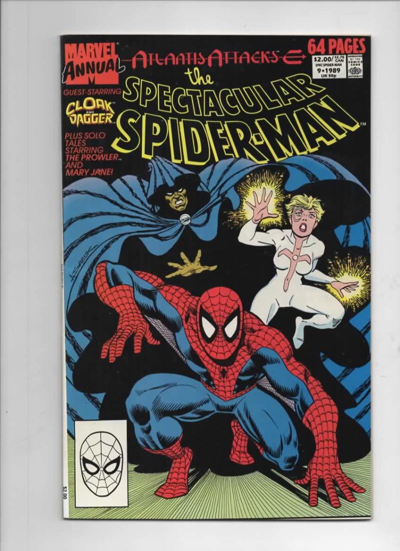 Peter Parker SPECTACULAR SPIDER-MAN #9 Annual, VF/NM, 1976 1989 more in store
