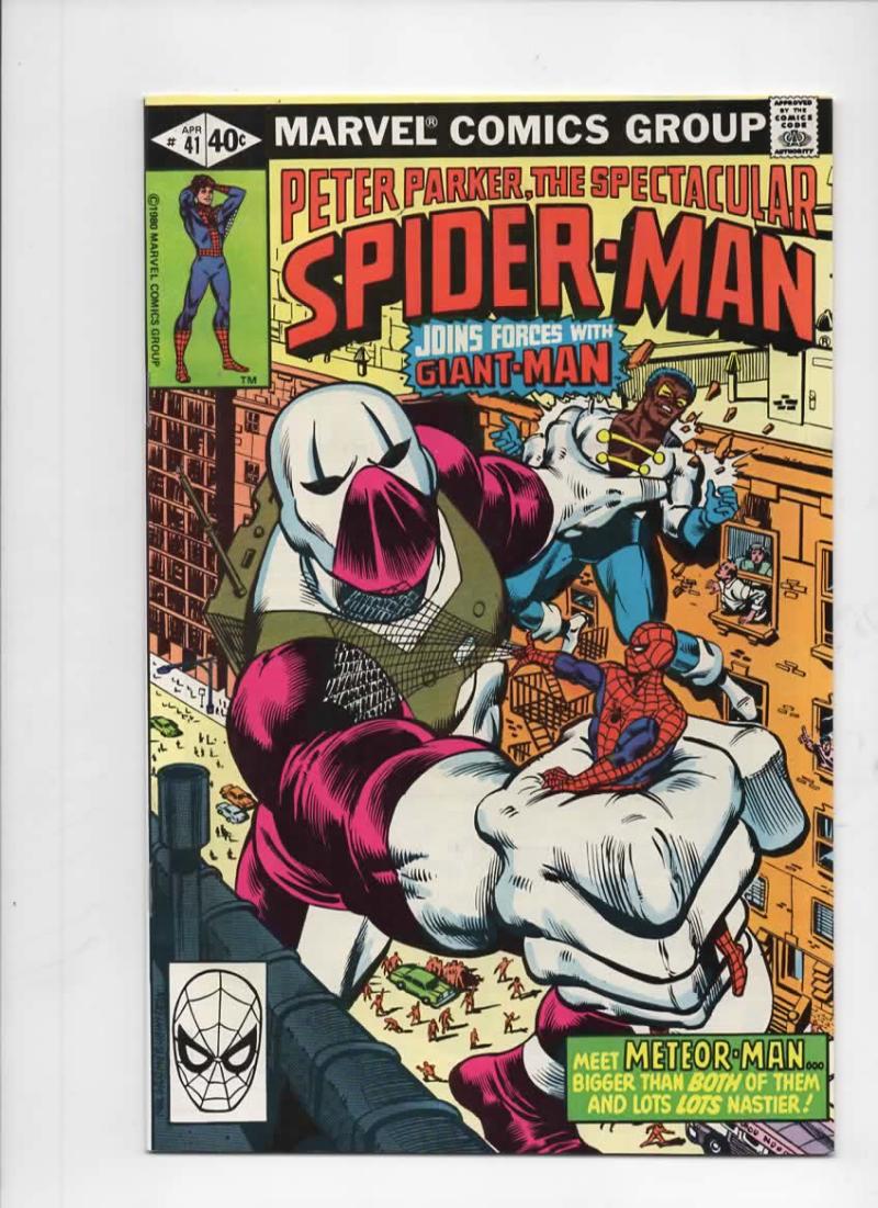 Peter Parker SPECTACULAR SPIDER-MAN 41 VF/NM, Giant-Man 1976 1980 more in store