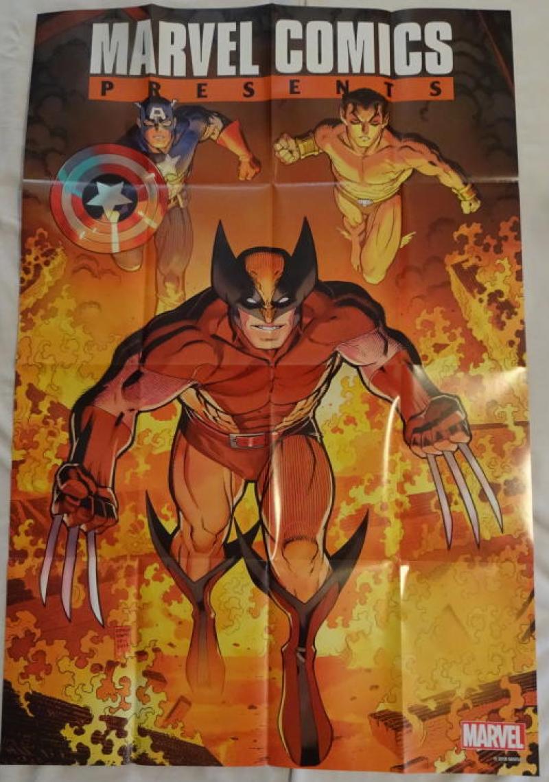 MARVEL COMICS PRESENTS Promo Poster, 24 x 36, 2018, MARVEL, Unused more in our store 126 Wolverine
