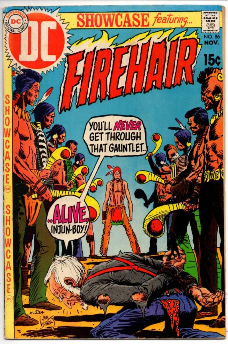 SHOWCASE #86, FN, Joe Kubert, FireHair, 1969 more Silver age in store