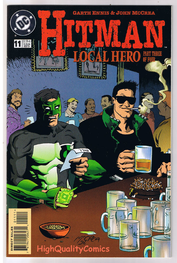 HITMAN #11, NM+, Garth Ennis, John McCrea, Green Lantern, more in store
