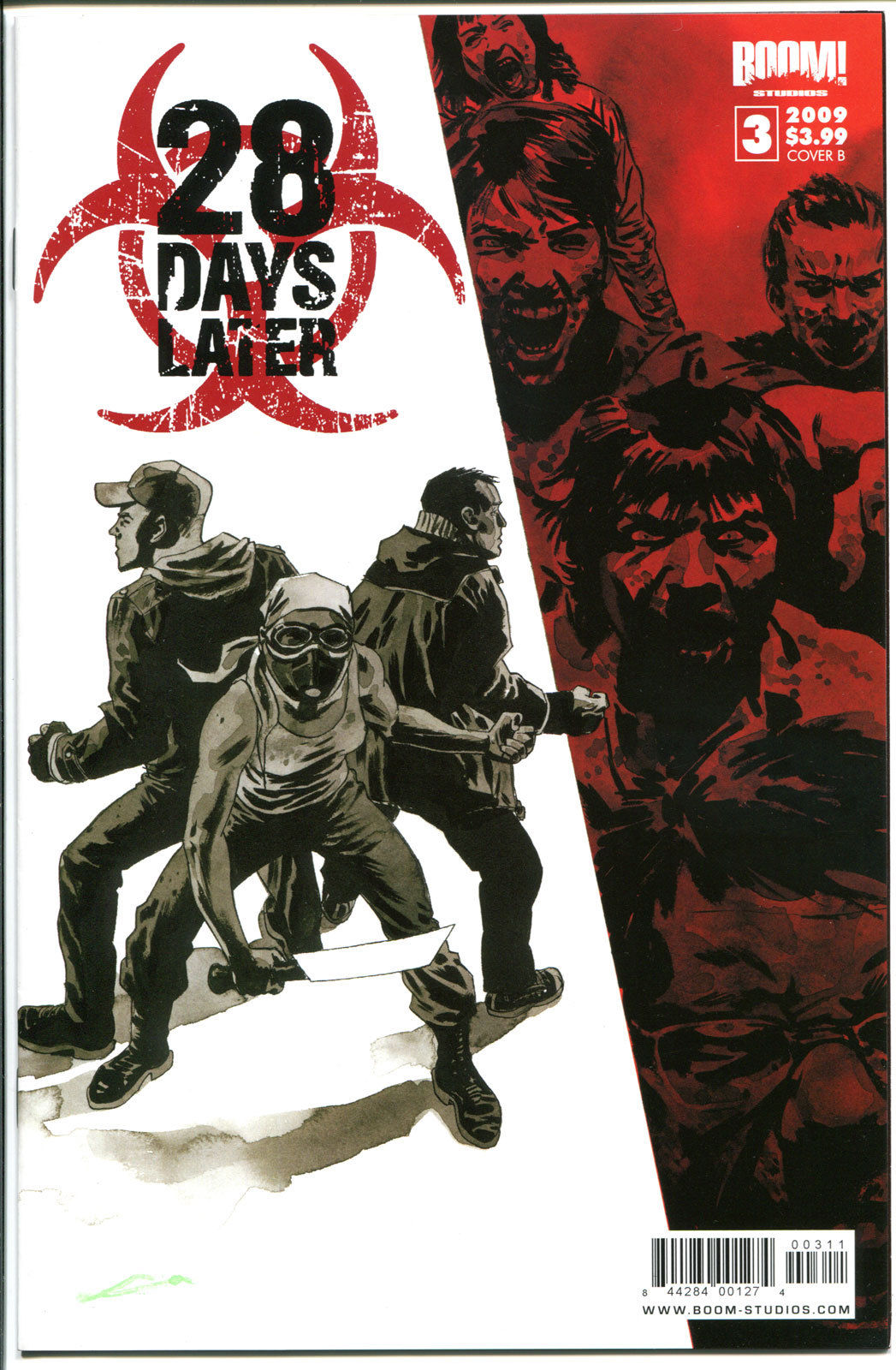 28 DAYS LATER 3, NM,  Zombies,Horror, Walking Dead, 1st, 2009, Sean Phillips