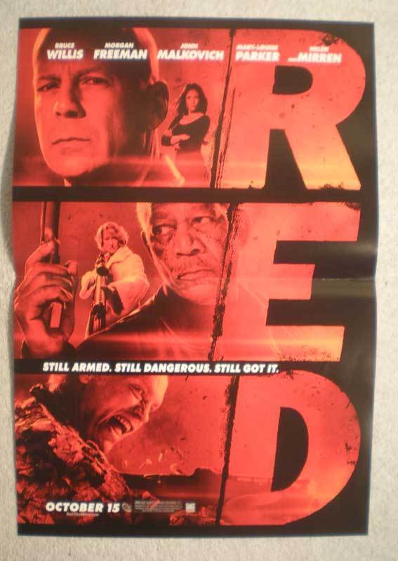 RED Promo Poster, Bruce Willis,  11