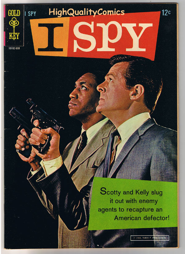 I SPY #1, VF, Bill Cosby, Robert Culp, Photo, Gold Key, 1966, more in store
