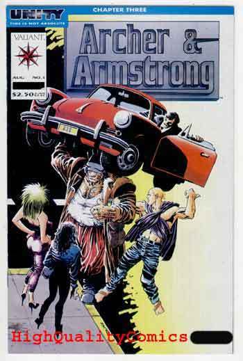 ARCHER & ARMSTRONG #1, NM, Valiant, Barry Smith, Frank Miller, more in store, 1992