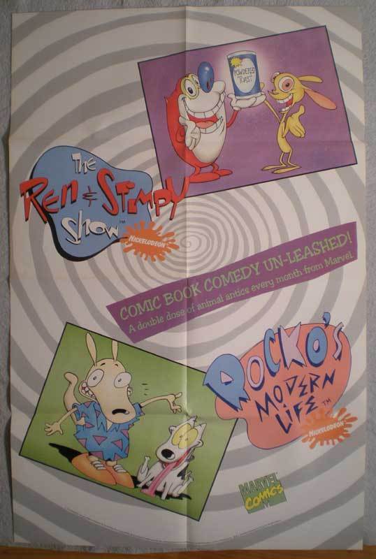 REN STIMPY Promo poster, ROCKO, 22